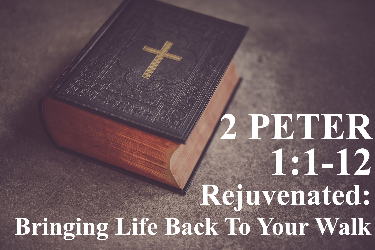 Rejuvenated: Bringing Life Back To Your Walk, 2 Peter 1:1-12 - Brother Brian Baker