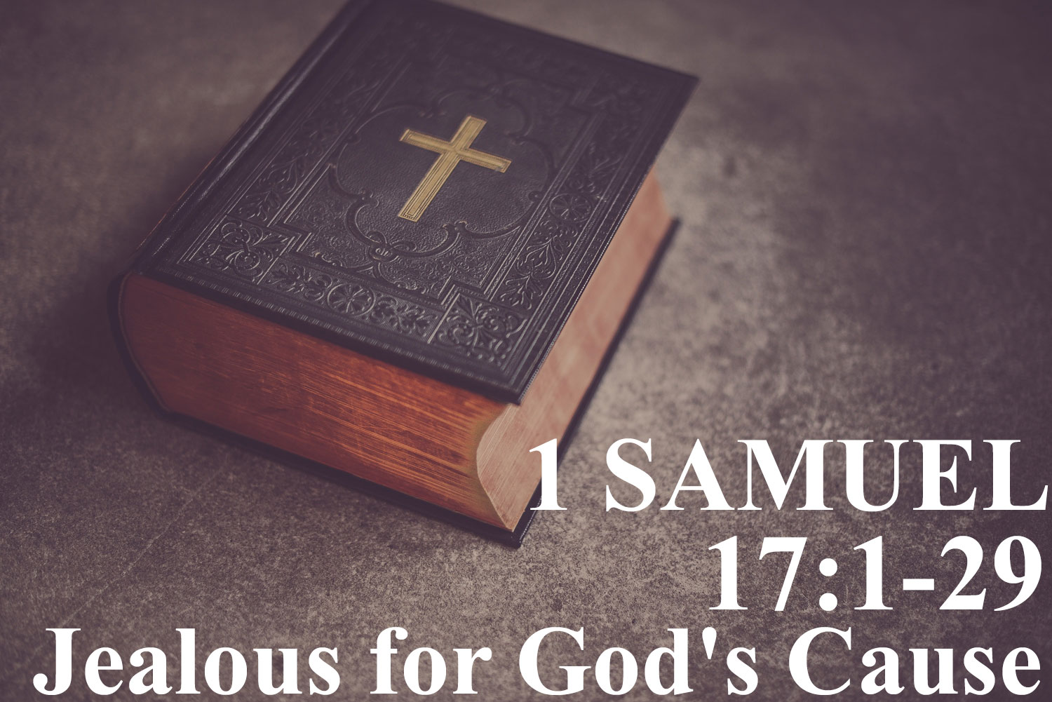 Jealous for God's Cause, 1 Samuel 17:1-29 - Pastor Josh Miller