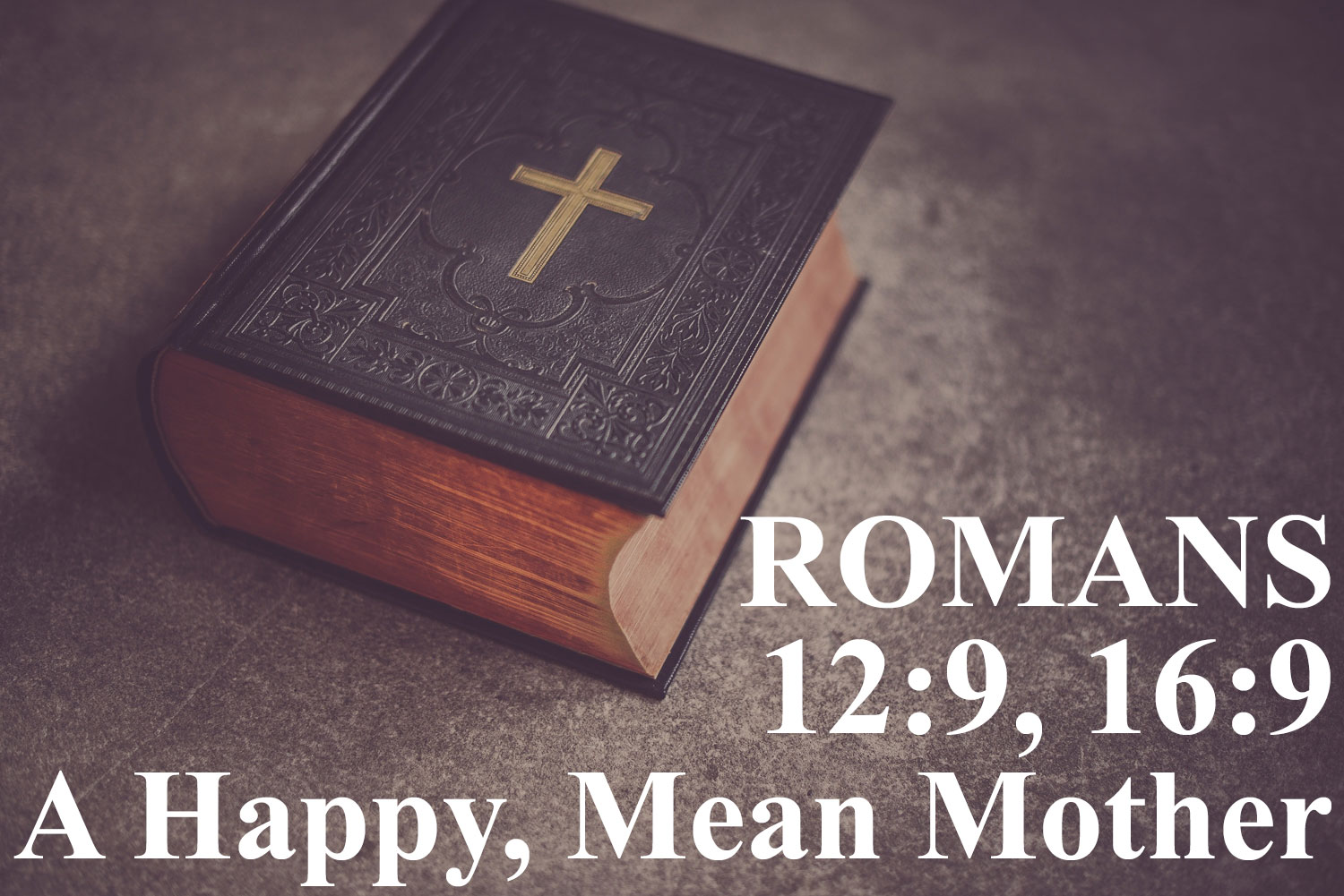 A Happy, Mean Mother, Romans 12:9, 16:19 - Pastor Josh Miller